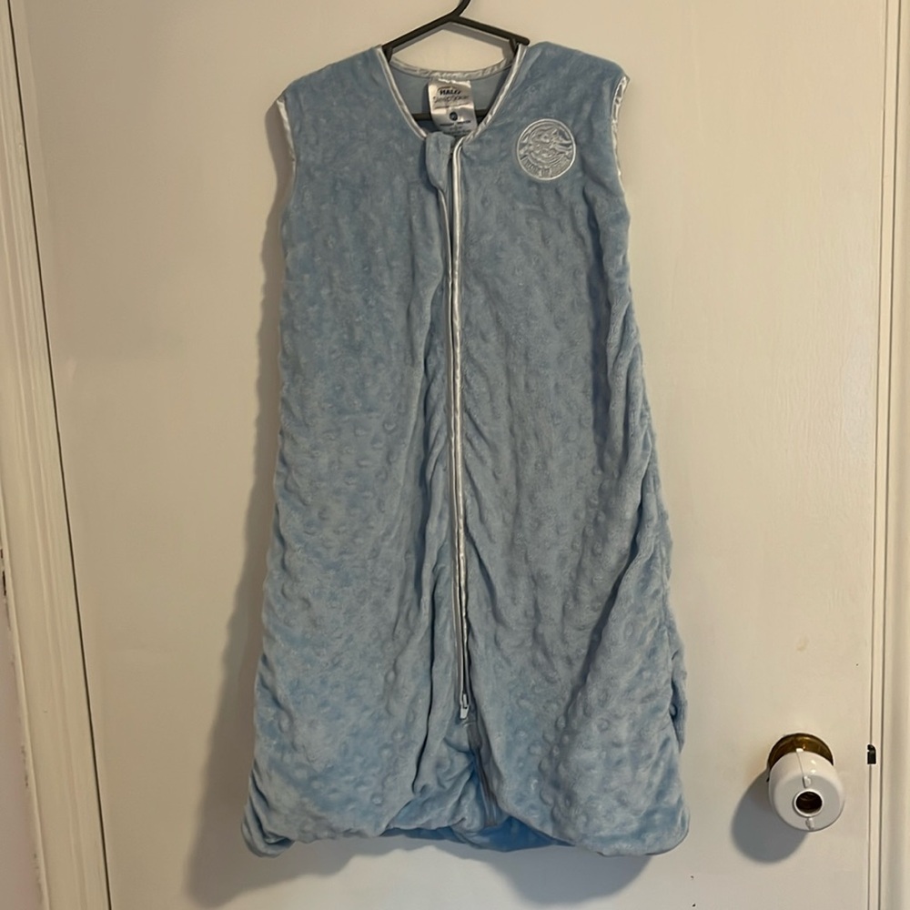 Halo Sleepsack in lightweight minky fabric 1.5tog - M - EUC